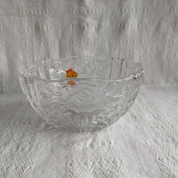 Dorsette Anna Hutte Lead Crystal Serving Bowl - Picture 2 of 13